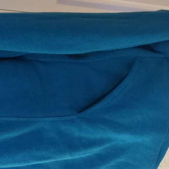 Z by Zella Hooded Polar Fleece Zip Front Jacket Size Large - Picture 4 of 11